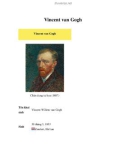 Mỹ thuật Vincent van Gogh