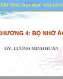 Bài giảng Hệ điều hành - Chương 4: Bộ nhớ ảo (Lương Minh Huấn)