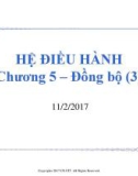 Bài giảng Hệ điều hành: Chương 5 - ThS. Phan Đình Duy (p3)