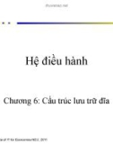 Bài giảng Hệ điều hành: Chương 6 - Đặng Minh Quân