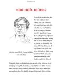 NHỚ TRIỀU DƯƠNG