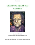 CHÂN DUNG HỌA SỸ MAI VĂN HIẾN