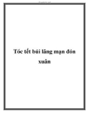 Tóc tết búi lãng mạn đón xuân