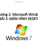 Bài giảng Hệ điều hành windows: Chương 2 (Bài 3) - NguyễnQuốcSử