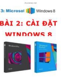 Bài giảng Hệ điều hành windows: Chương 3 (Bài 2) - NguyễnQuốcSử