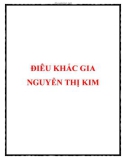 ĐIÊU KHẮC GIA NGUYỄN THỊ KIM