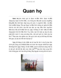 Quan họ