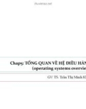 Bài giảng Hệ thống máy tính: Chương 5 - TS. Trần Thị Minh Khoa