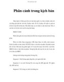 Phân cảnh trong kịch bản