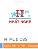 Bài giảng HTML & CSS - Lương Trần Hy Hiến