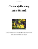 Chuẩn bị đón nàng xuân đến nhà