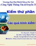 Bài giảng Kiểm thử phần mềm: Chương 4 - TS. Nguyễn Thanh Hùng