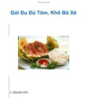 Gỏi Đu Đủ Tôm, Khô Bò Xé