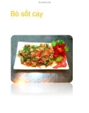 Bò sốt cay