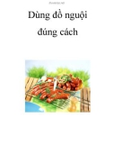 Dùng đồ nguội đúng cách