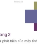 Bài giảng Kiến trúc máy tính: Chương 2 - ThS. Nguyễn Hằng Phương