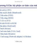 Bài giảng Kiến trúc máy tính: Chương 2 - TS. Vũ Đức Lung