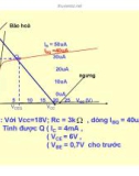 Điện tử học : Transistor lưỡng cực nối (Bipolar junction Transistor) part 5