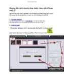 Hướng dẫn cách chuyển nhạc, hình, video trên iPhone sang PC