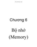 Bài giảng Kiến trúc máy tính: Chương 6 - ĐH Công Nghiệp