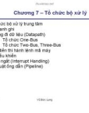 Bài giảng Kiến trúc máy tính: Chương 7 - TS. Vũ Đức Lung