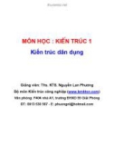 Kiến trúc dân dụng - Phần 1 & 2