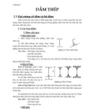 KẾT CẤU BÊ TÔNG CỐT THÉP : DẦM THÉP part 1