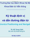 Kỹ thuật định vị và dẫn đường điện tử