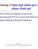 Bài giảng môn lý thuyết ôtômát và ngôn ngữ hình thức - Chương 3