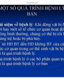 Bệnh học thủy sản : MỘT SỐ QUÁ TRÌNH BỆNH LÝ CƠ BẢN part 1