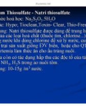 Bệnh học thủy sản : Các loại thuốc thương dùng part 7