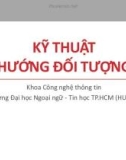 Bài giảng Kỹ thuật lập trình: Chương 5 - Trường Đại học Ngoại ngữ - Tin học TP.HCM