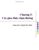 Bài giảng Kỹ thuật liên mạng: Chương 5 - ThS. Nguyễn Đức Thiện