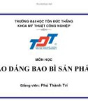 TẠO DÁNG BAO BÌ SẢN PHẨM