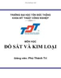 THIẾT KẾ ĐỒ SẮT VÀ KIM LOẠI