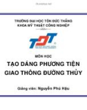 THIẾT KẾ PHƯƠNG TIỆN GIAO THÔNG