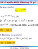 Bài giảng lý thuyết điều khiển tự động - Phân tích và thiết kế hệ thống điều khiển rời rạc part 9