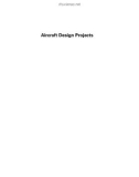 Aircraft Design Projects - part 1