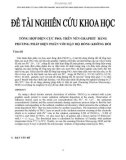 Đề tài nghiên cứu khoa học TỔNG HỢP ĐIỆN CỰC PbO2 TRÊN NỀN GRAPHIT BẰNG PHƯƠNG PHÁP ĐIỆN PHÂN VỚI MẬT ĐỘ DÒNG KHÔNG ĐỔI 