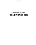 HƯỚNG DẪN SỬ DỤNG SOLIDWORKS 2001