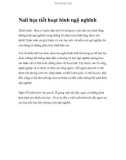 Nail họa tiết hoạt hình ngộ nghĩnh