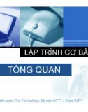 Bài giảng Lập trình cơ bản: Bài 1 - Chu Thị Hường