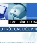 Bài giảng Lập trình cơ bản: Bài 3 - Chu Thị Hường