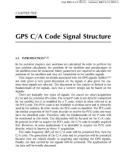 Fundamentals of Global Positioning System Receivers A Software Approach - Chapter 5