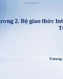 Bài giảng Lập trình mạng: Chương 2 - Trương Đình Huy