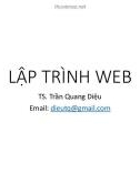 Bài giảng Lập trình Web: Bài 1 - Trần Quang Diệu