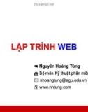 Bài giảng Lập trình Web: Chương 0 - Nguyễn Hoàng Tùng