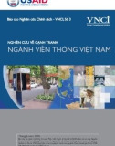 Nghiên cứu về cạnh tranh Ngành Viễn thông Việt Nam