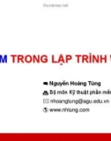 Bài giảng Lập trình Web: Chương 5 - Nguyễn Hoàng Tùng