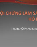 Hội chứng lâm sàng hô hấp